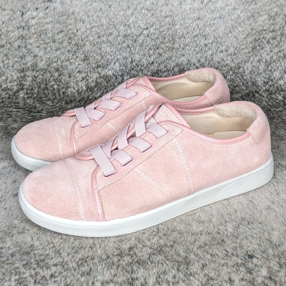 Vionic Jean Suede Slip On Sneaker Pink Women's 7 - Picture 6 of 13